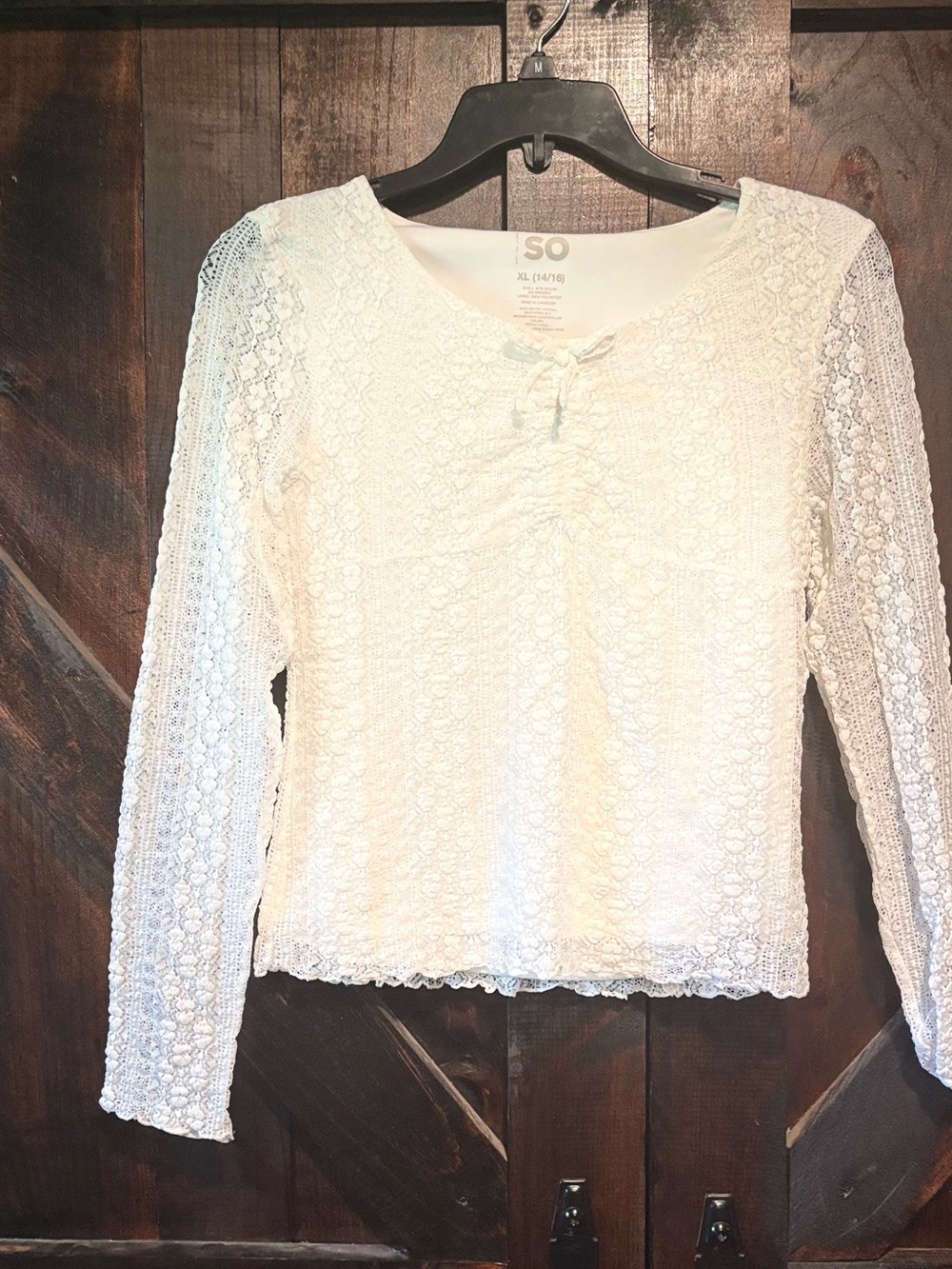 Lace shirt